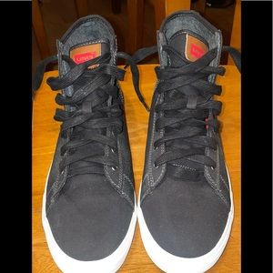 Levi Strauss high top denim skateboarding sneakers (NEW)
